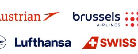 Logos of Lufthansa Group
