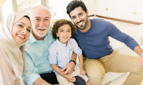 العائلة العربية تصنع السيلفي
