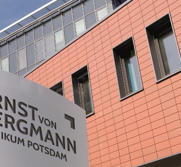 Klinikum Ernst von Bergmann, outside view