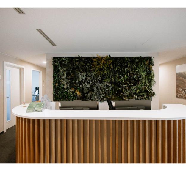 Entrance area OVID Clinic Berlin