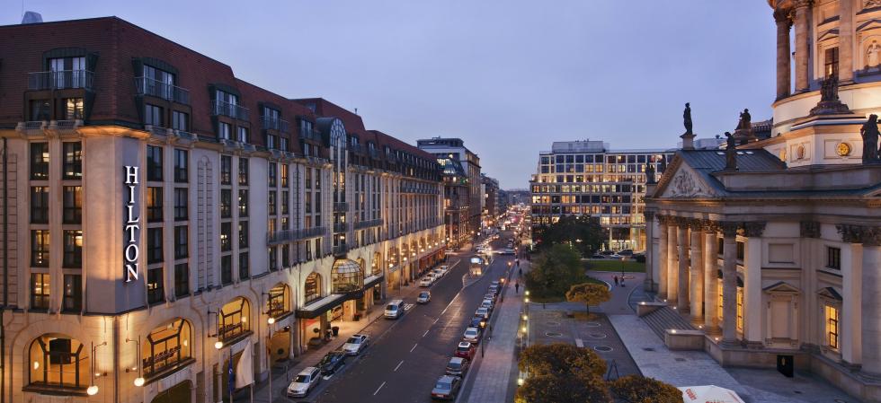 Hilton Berlin, widok