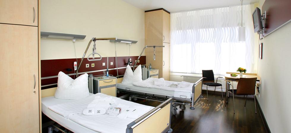 مستشفى هيليوس برلين - بوخ، غرفة مستشفى خاصة