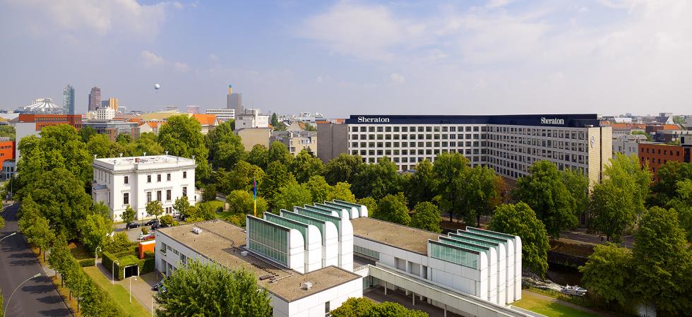 Sheraton Berlin Grand Hotel Esplanade, wygląd zewnętrzny