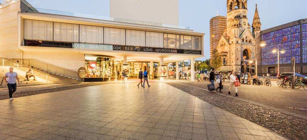 Bikini-Mall gegenüber Gedächtniskirche