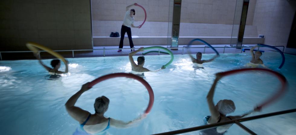 exercising pool at Immanuel Hospital Berlin (Wannsee)