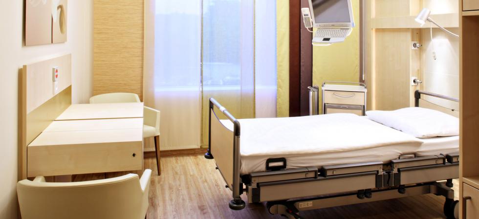 Pokoje w klinice Vivantes Humboldt-Klinikum Berlin
