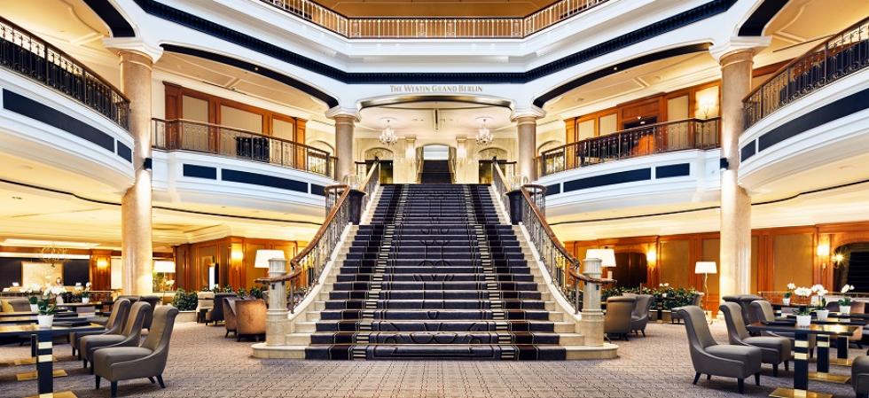 Stairs main hall The Westin Grand Berlin