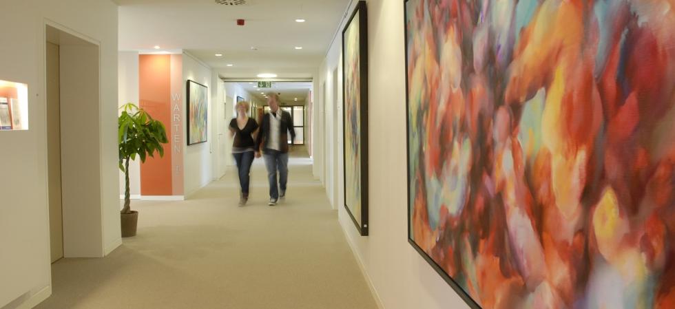 waiting area Fertility Center Berlin