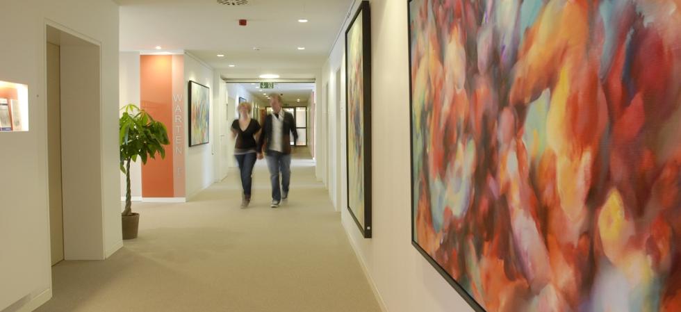 waiting area Fertility Center Berlin