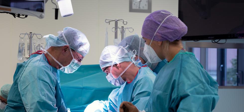 operating room at Ernst von Bergmann Klinikum