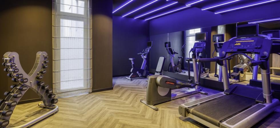 Sala fitness w Citadines Berlin
