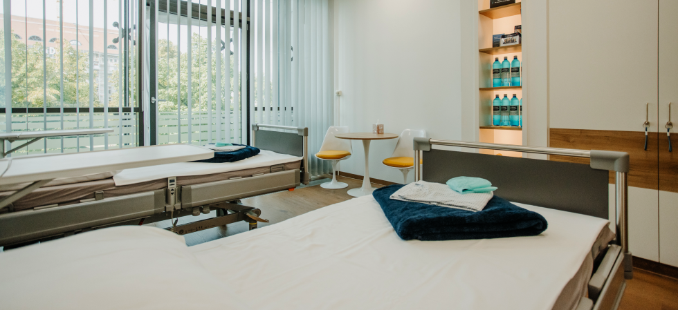 treatment room of med-plast clinic Berlin