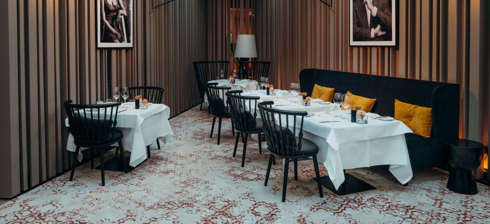 Dining area Das Stue Hotel Berlin