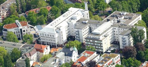 Martin-Luther-Krankenhaus, Luftaufnahme