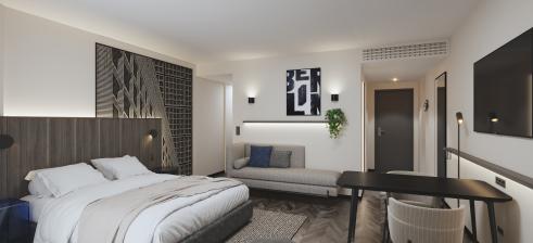 Hotelzimmer im Citadines Berlin