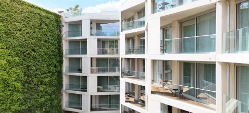 Außenansicht Carlotta Apartments