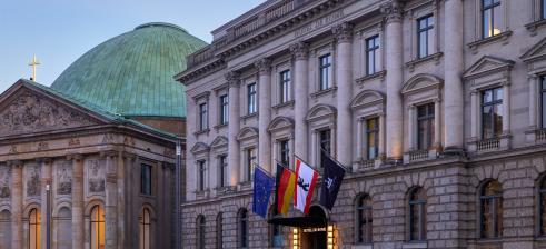 entrance at Hotel de Rome Berlin