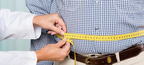 stomach measure overweight