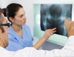 x-ray image hip human