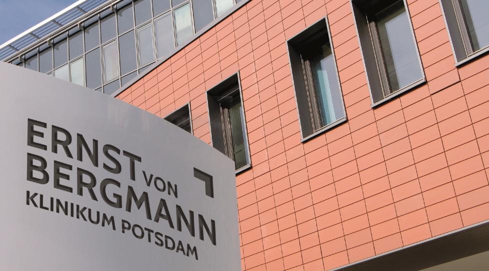Klinikum Ernst von Bergmann, outside view